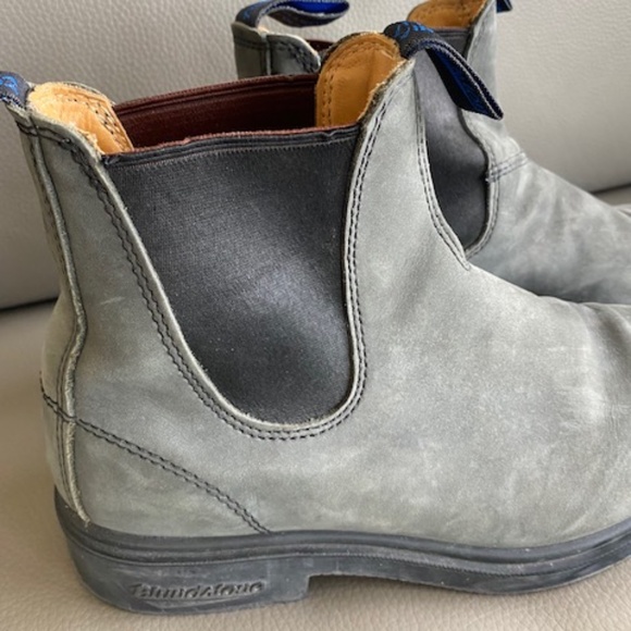 Blundstone AU 6.5 Winter Thermal Dress Chelsea boots rustic black sheep insoles - Picture 4 of 16